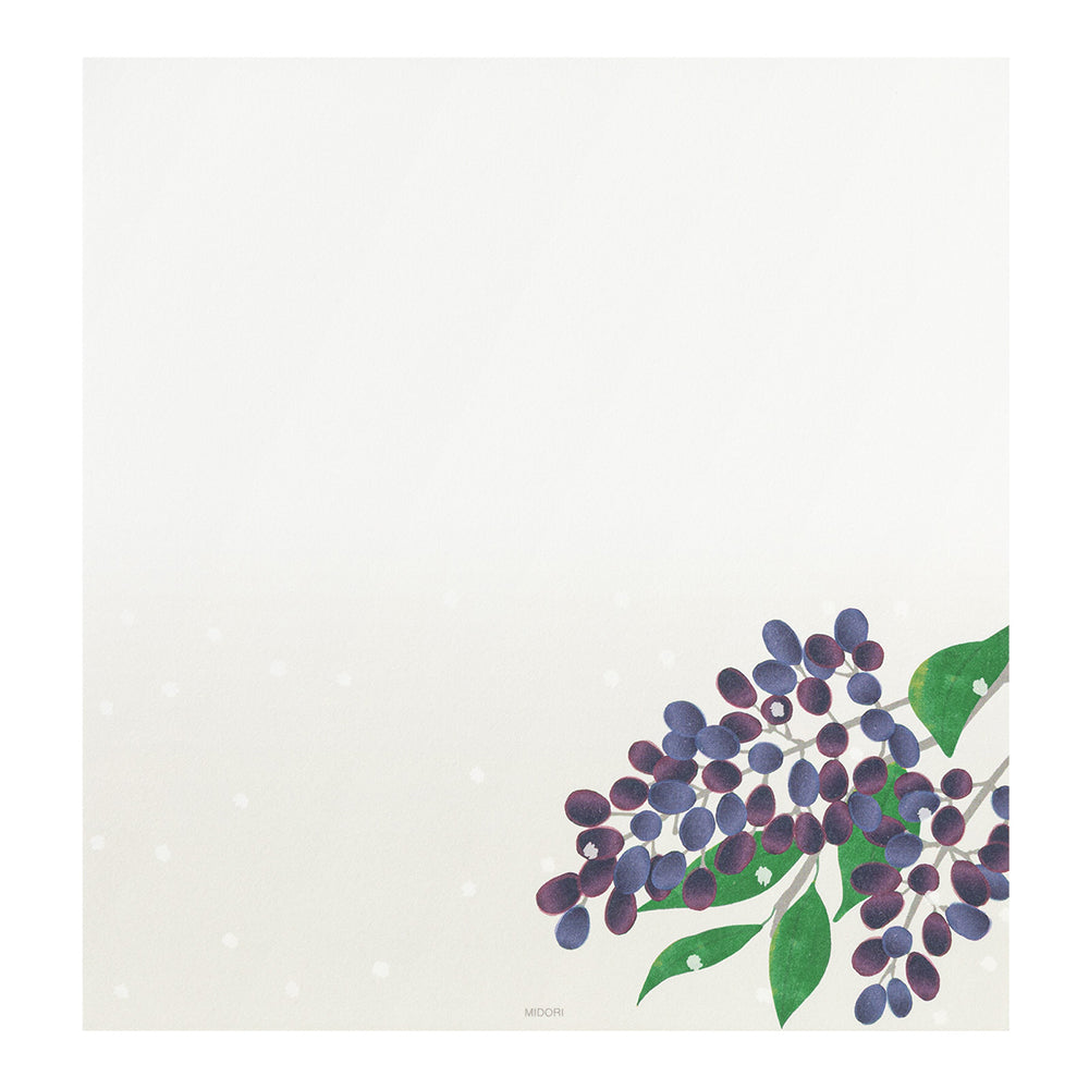 Papier à Lettres, Fruits d'hiver