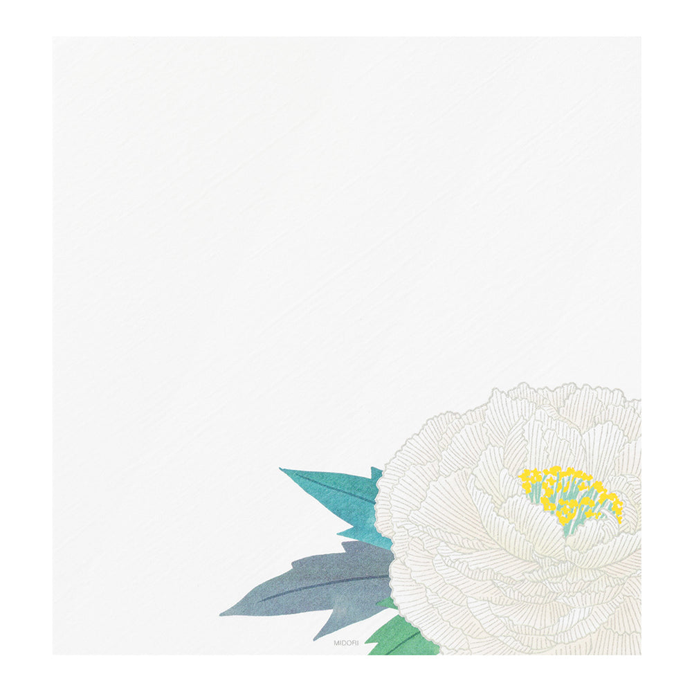 Papier à Lettres, Pivoines d'hiver