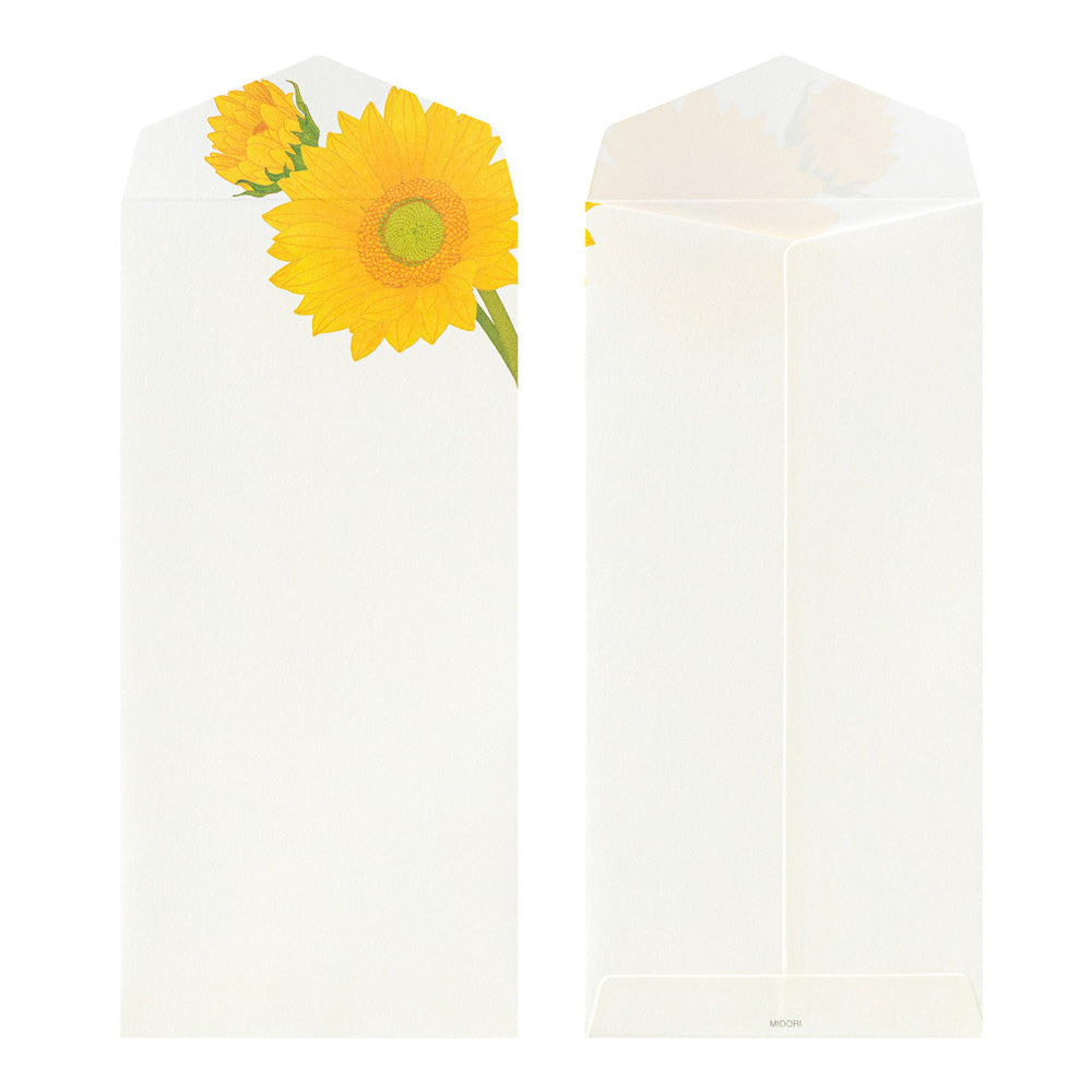 Enveloppes, Tournesols