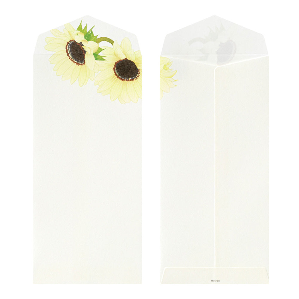 Enveloppes, Tournesols