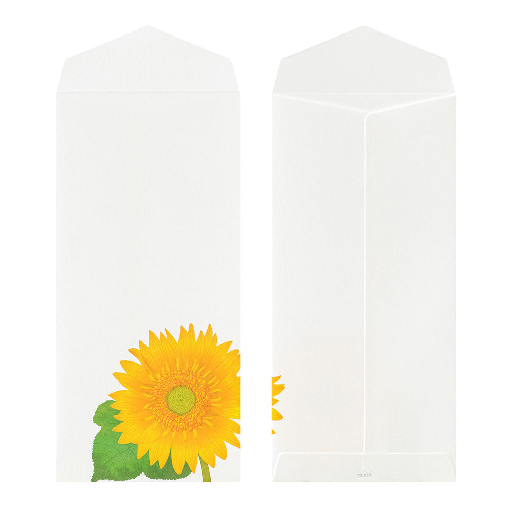 Enveloppes, Tournesols