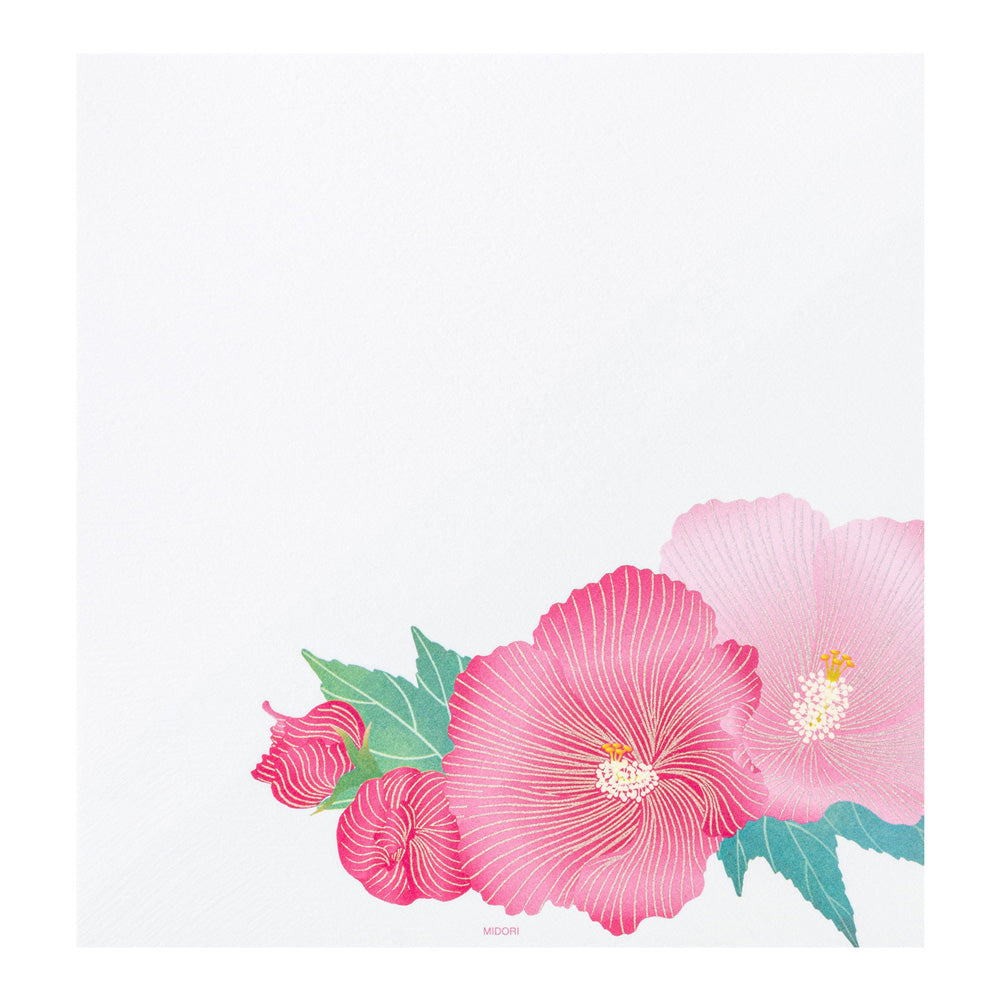 Papier à Lettres, Hibiscus