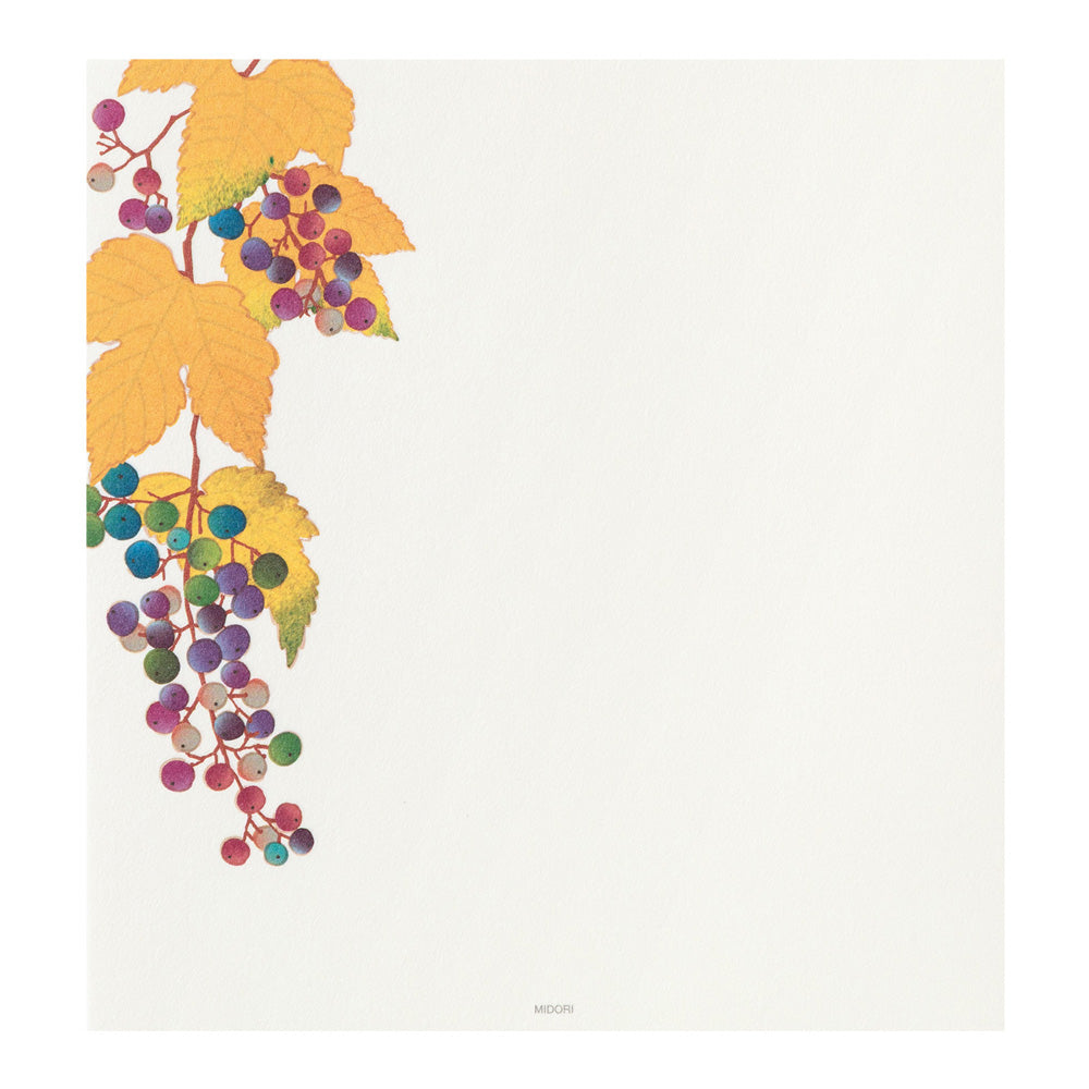 Papier à Lettres, Fruits d'Automne