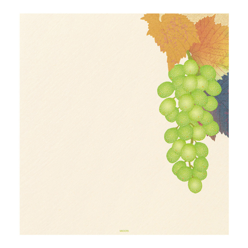 Papier à Lettres, Grappes de raisin