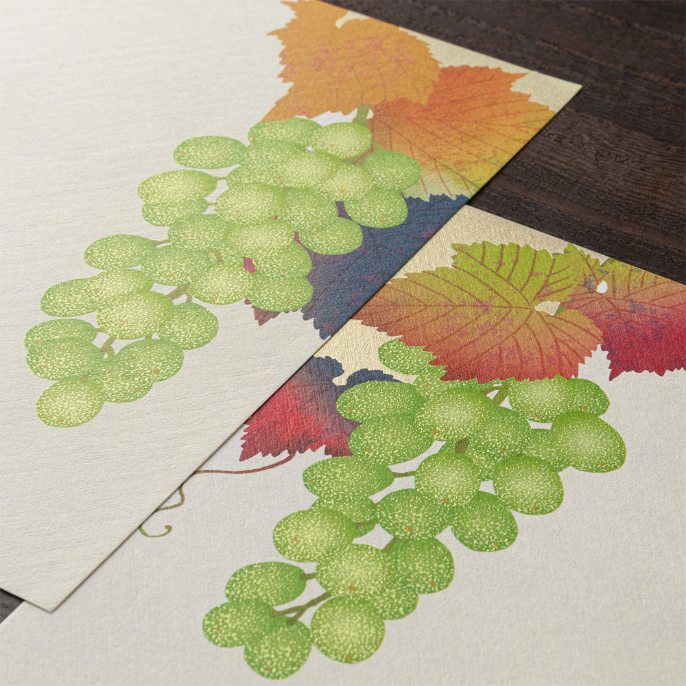 Papier à Lettres, Grappes de raisin