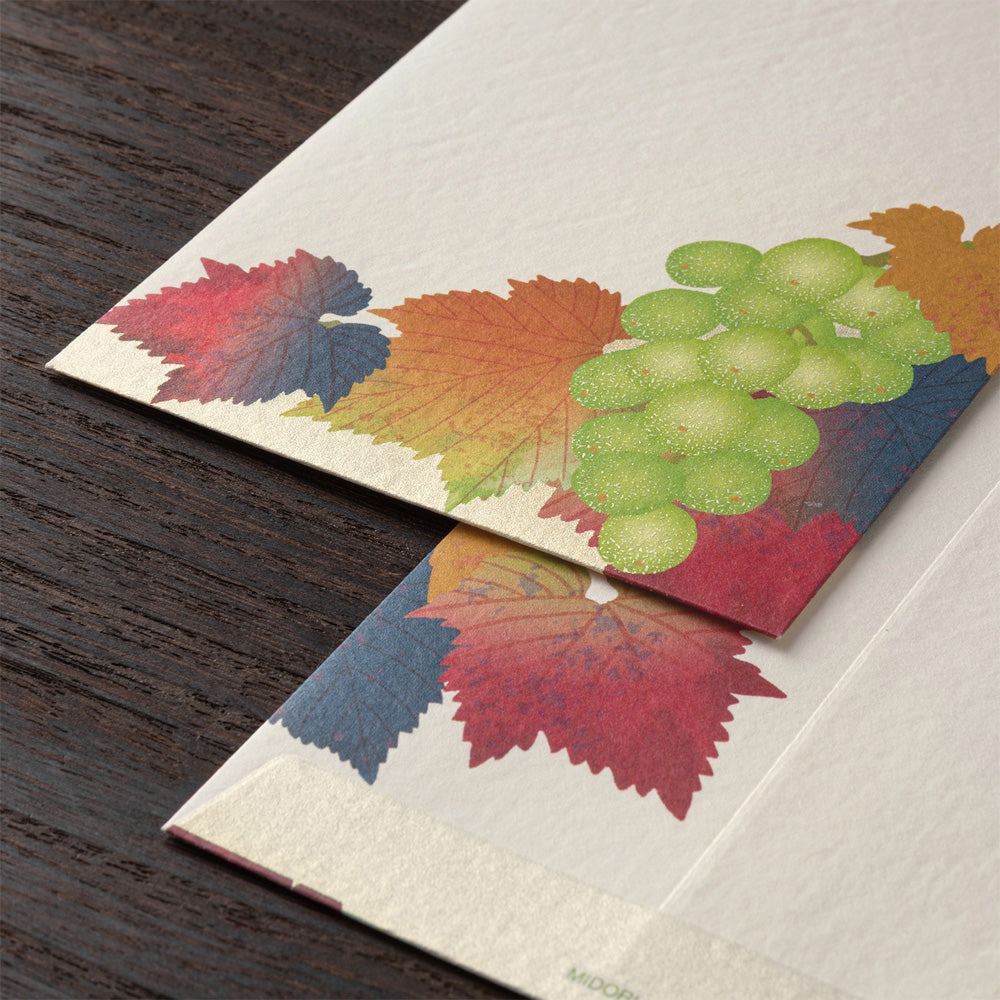 Enveloppes, Grappes de raisin