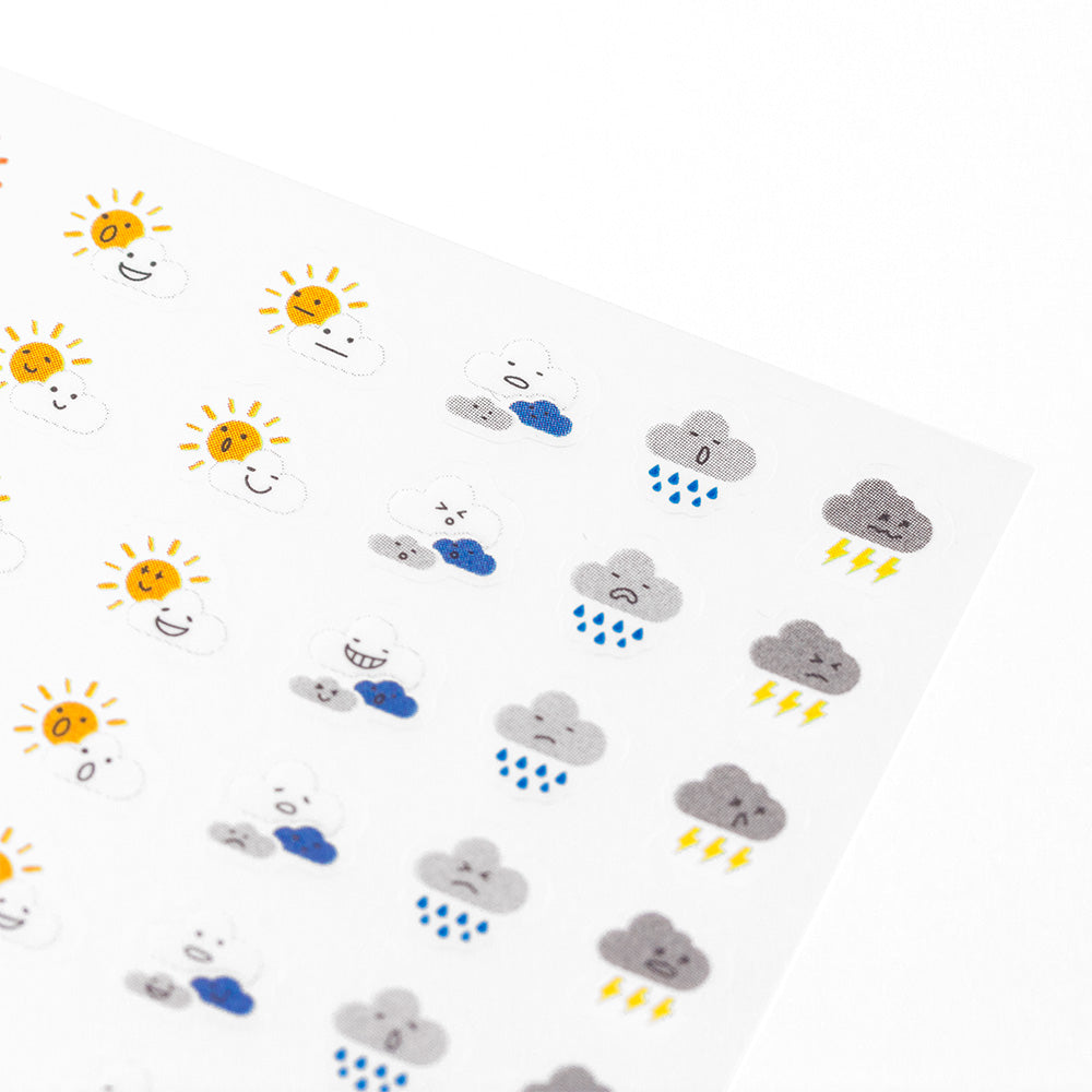 Stickers repositionnables Météo