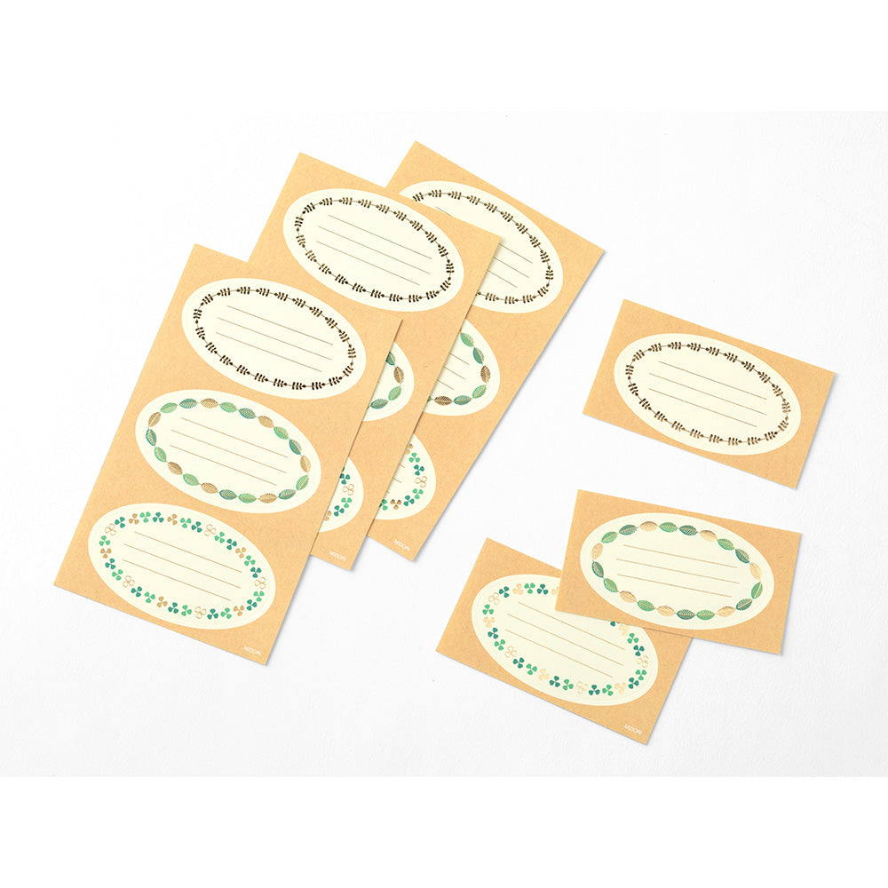 Étiquettes Collantes 12pcs, Couronne
