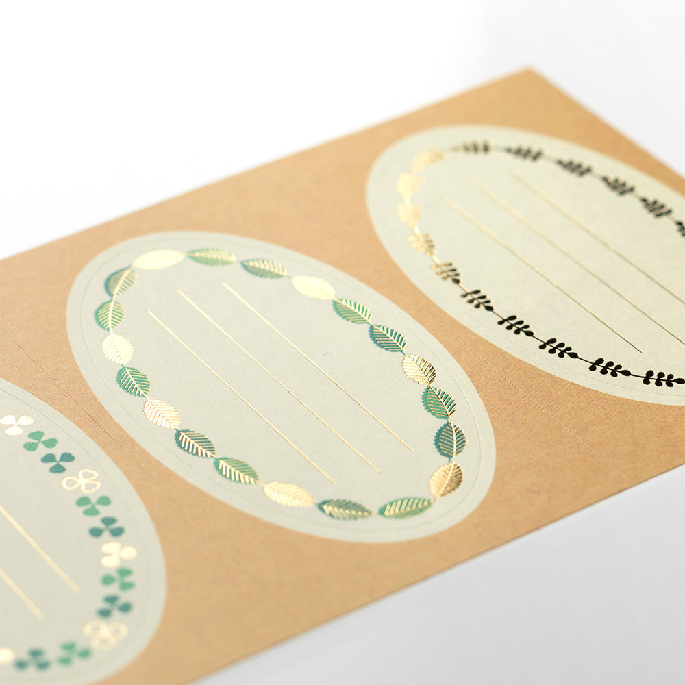 Étiquettes Collantes 12pcs, Couronne