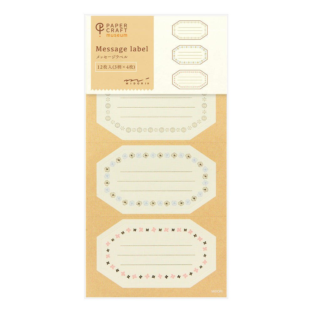 Étiquettes Collantes 12pcs, Hexagone
