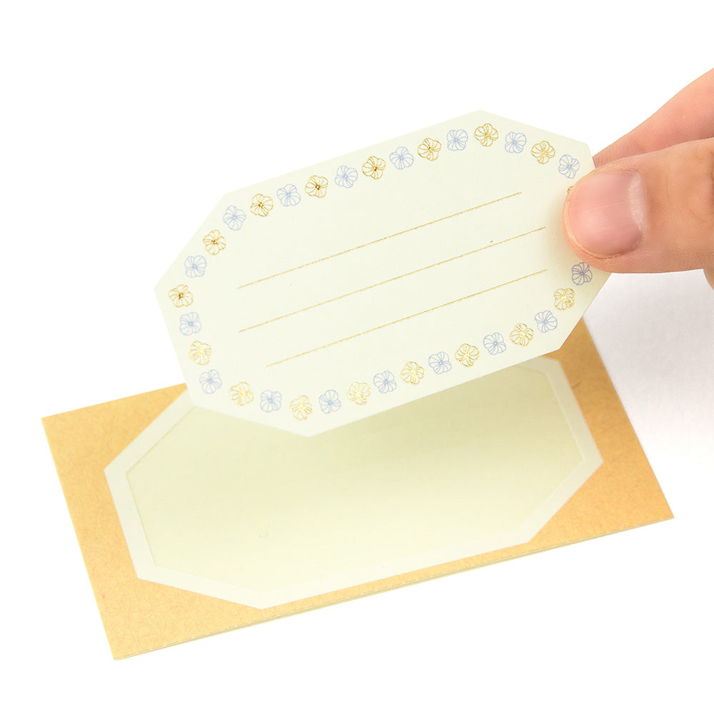 Étiquettes Collantes 12pcs, Hexagone