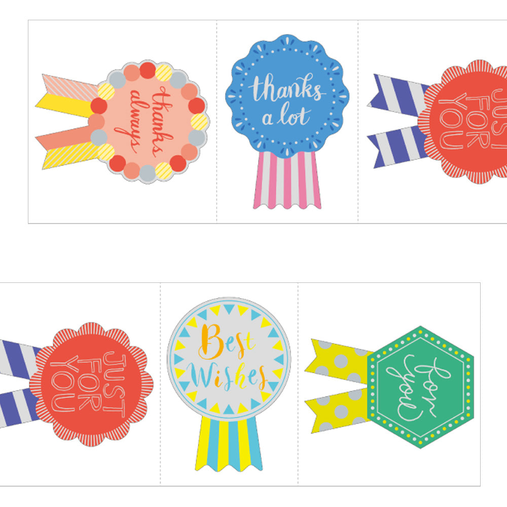 Roll Sticker XL, Fanion