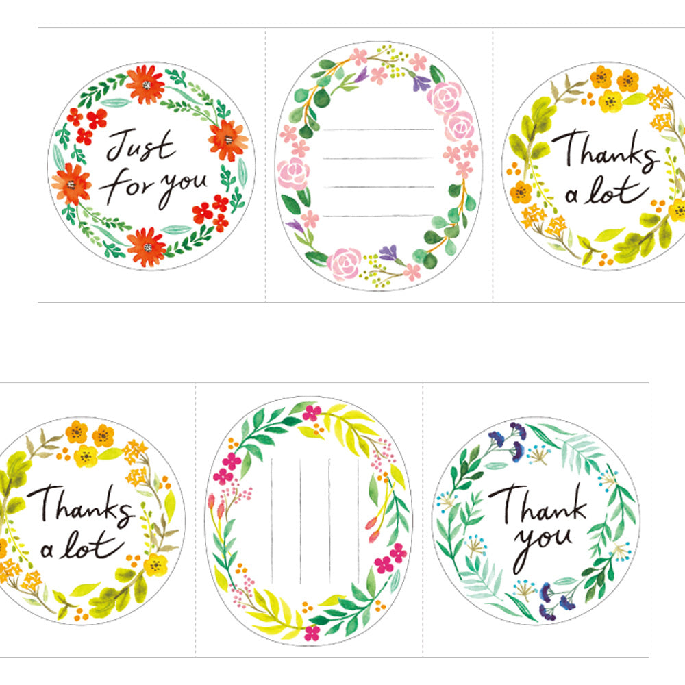 Roll Sticker XL, Fleur