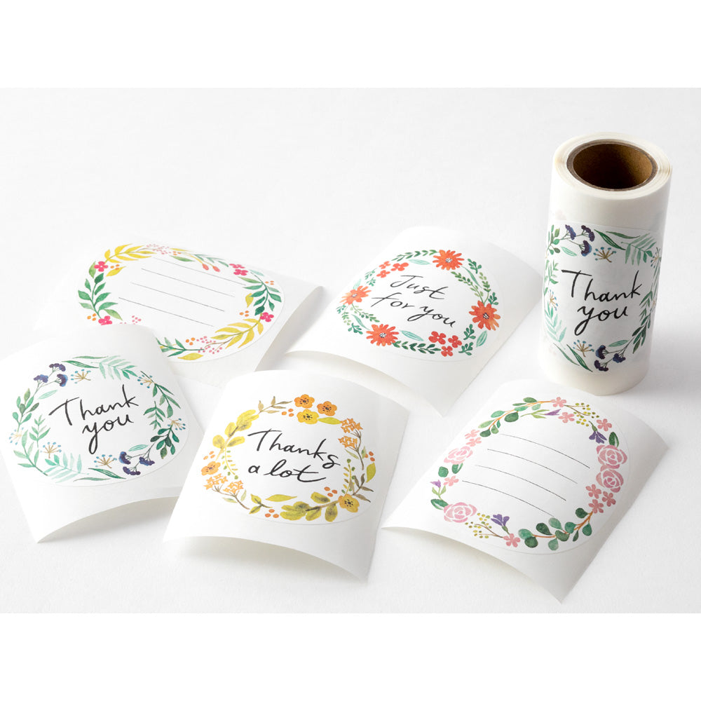 Roll Sticker XL, Fleur