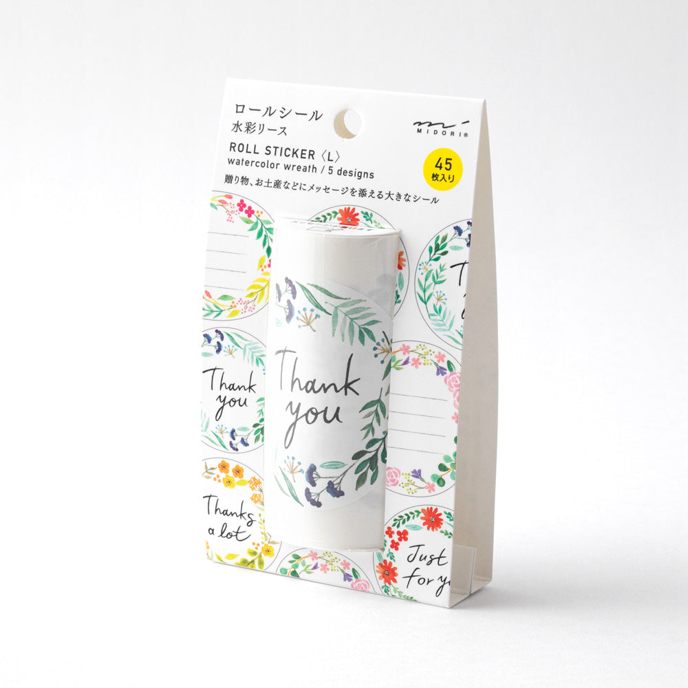 Roll Sticker XL, Fleur