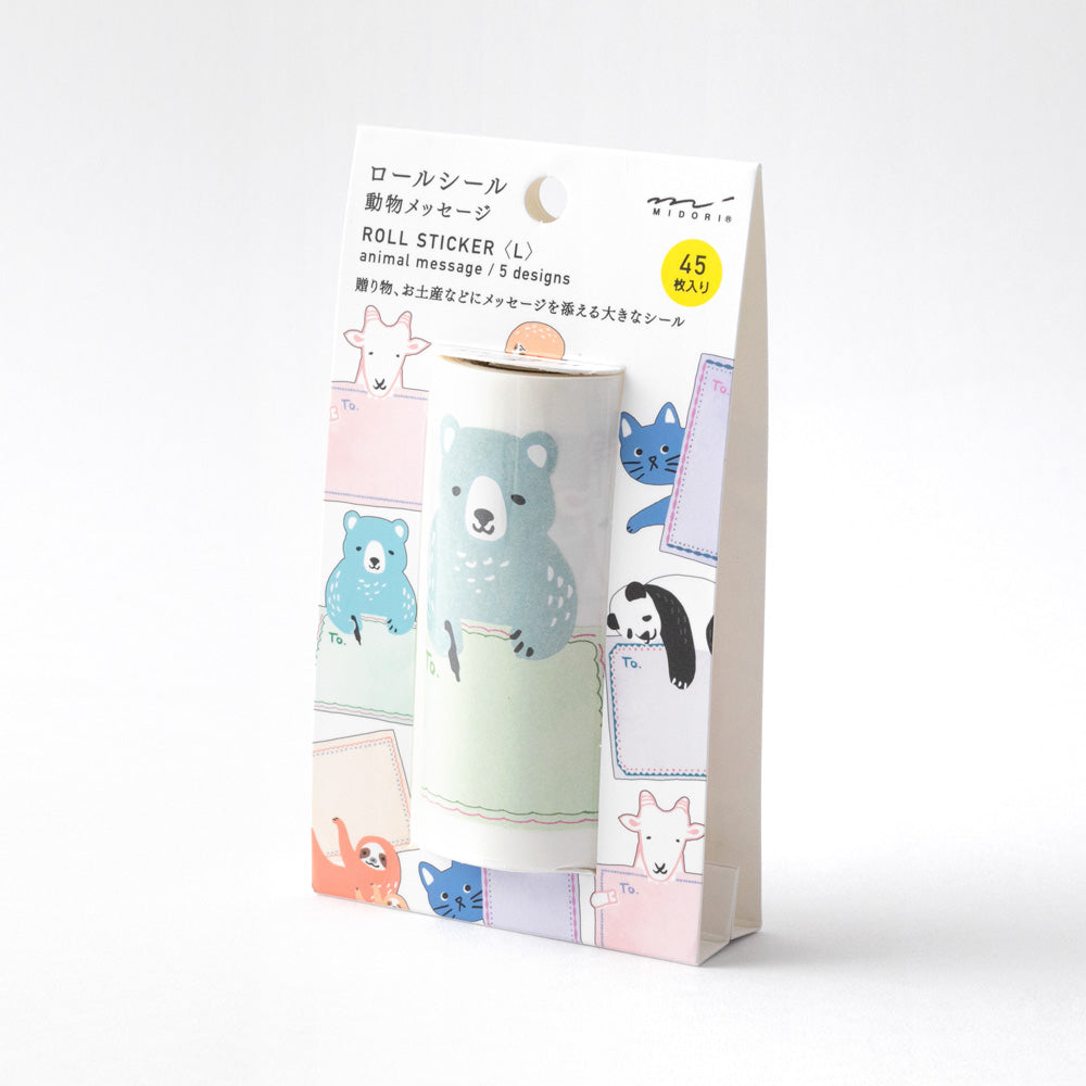 Roll Sticker XL, Animaux
