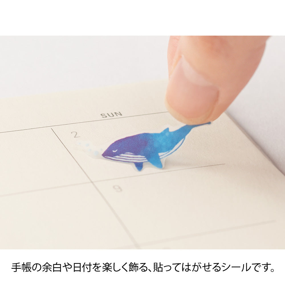 Stickers repositionnables Couleur Bleu
