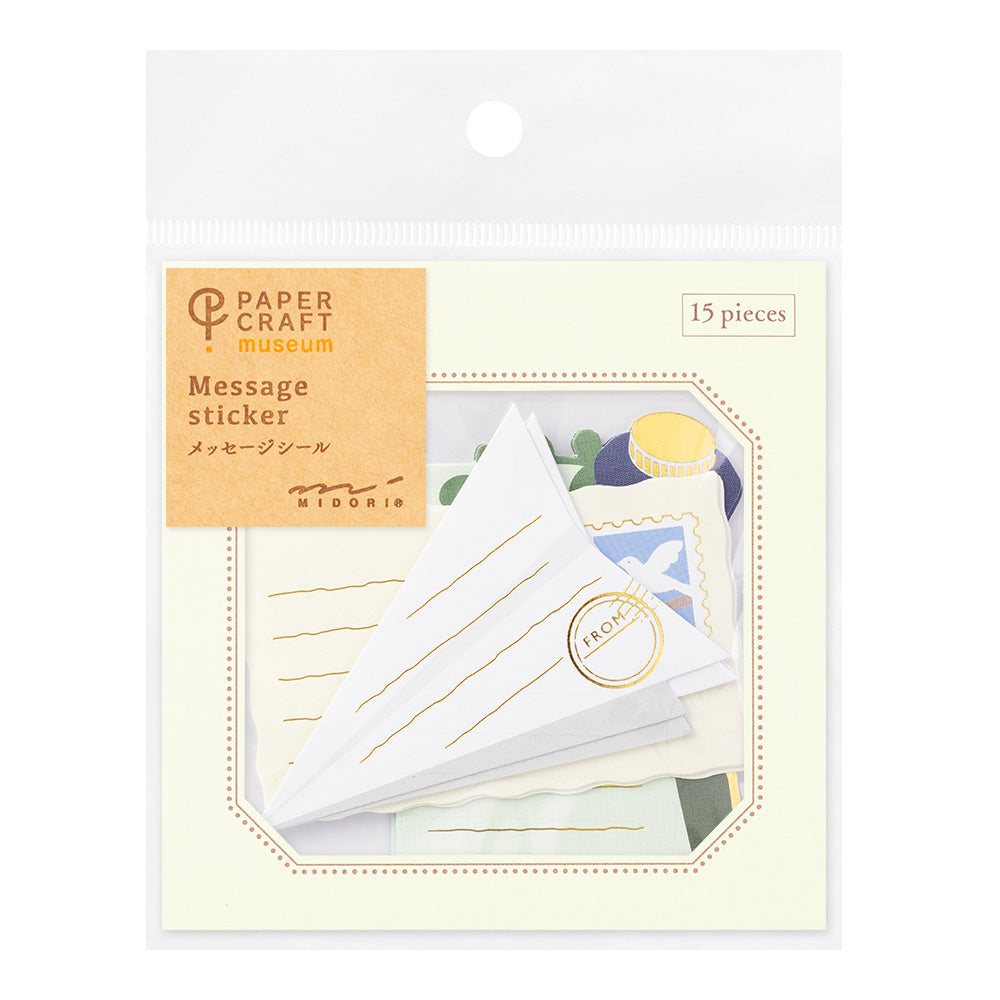 Sticker message lettre