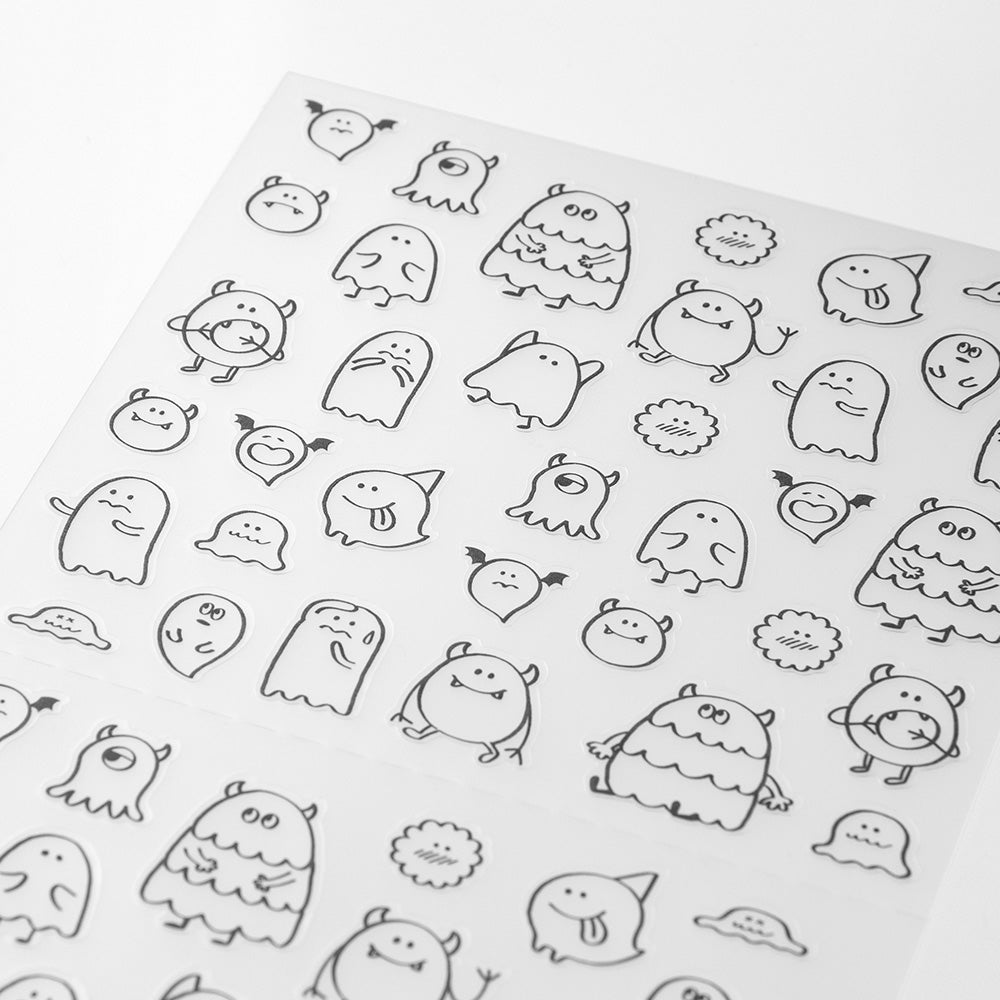 Stickers repositionnables Monstres