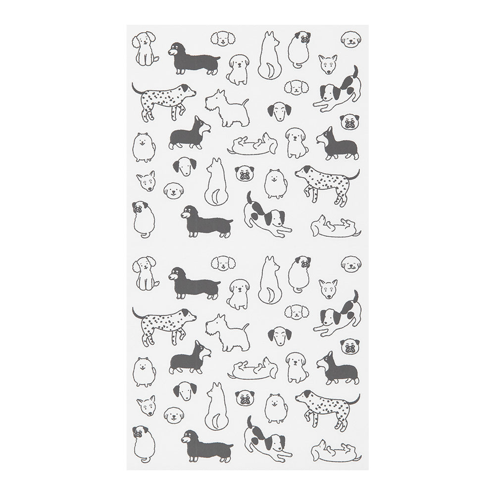 Stickers repositionnables Chiens