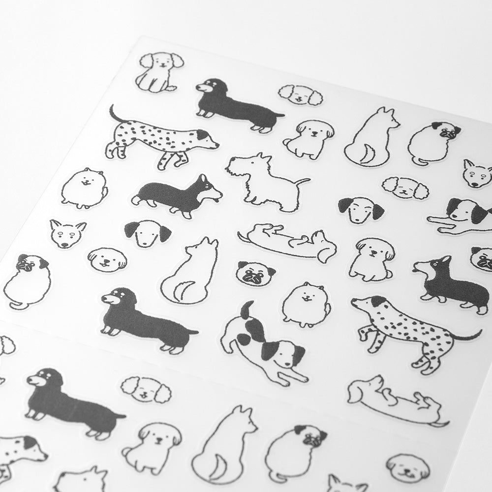 Stickers repositionnables Chiens