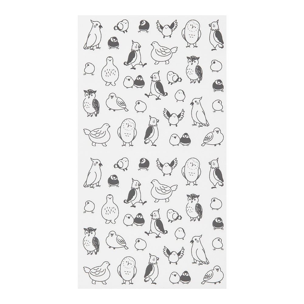 Stickers repositionnables Oiseaux