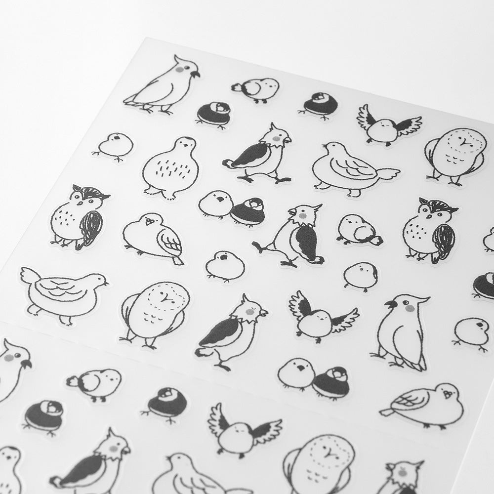 Stickers repositionnables Oiseaux