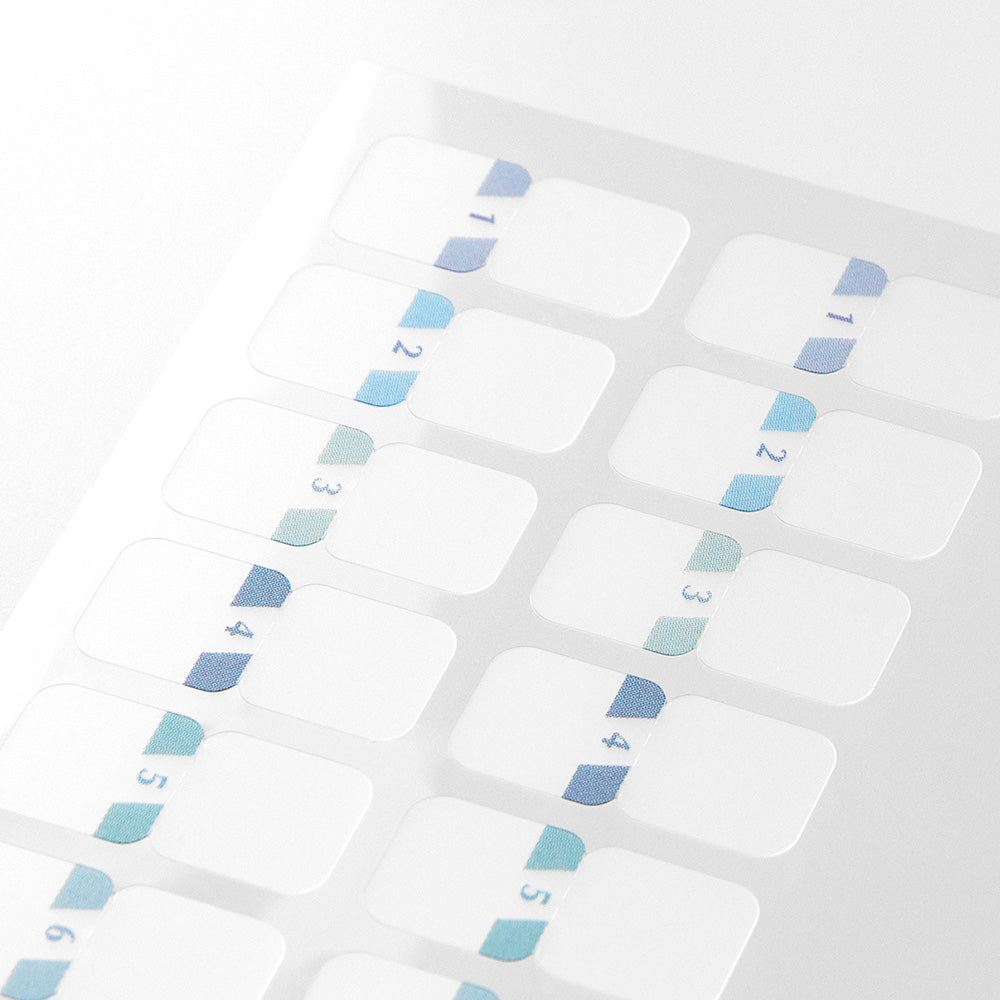 Index Chiffres Bleu