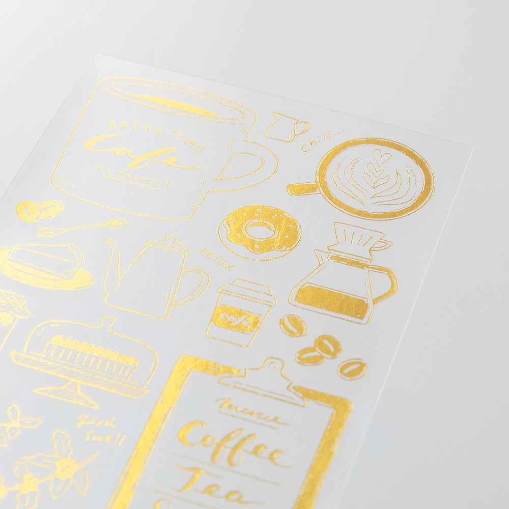 Transfer Sticker Café
