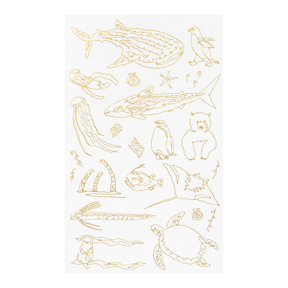 Transfer Sticker Créatures Marine