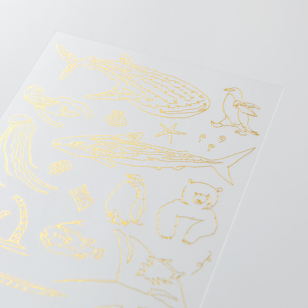 Transfer Sticker Créatures Marine