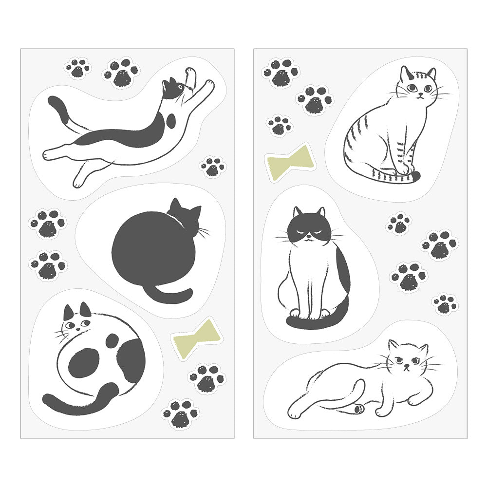 Clip Sticker Motif Chat