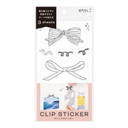Clip Sticker Motif Ruban