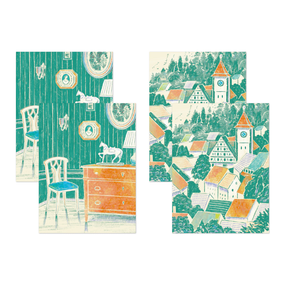 Décoration Sticker Vert