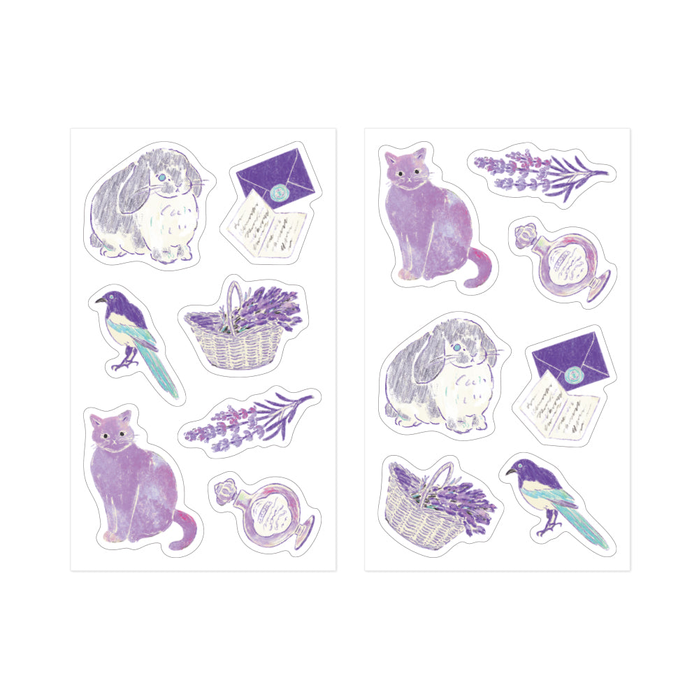 Décoration Sticker Violet