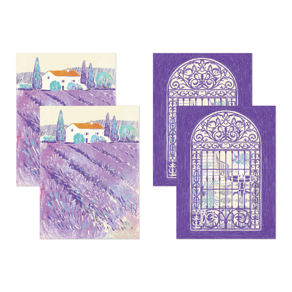 Décoration Sticker Violet