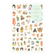 Stickers Yuru repositionnables Animaux