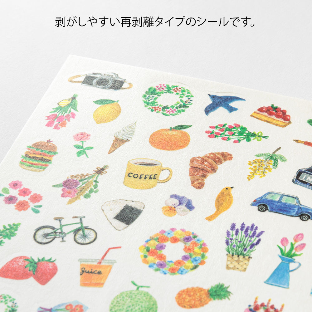 Stickers Yuru repositionnables Motifs