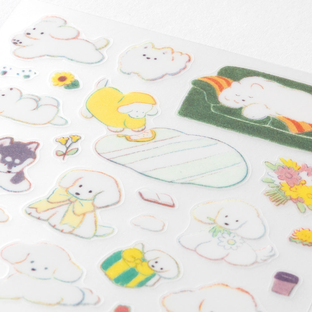 Stickers repositionnables Chiens M