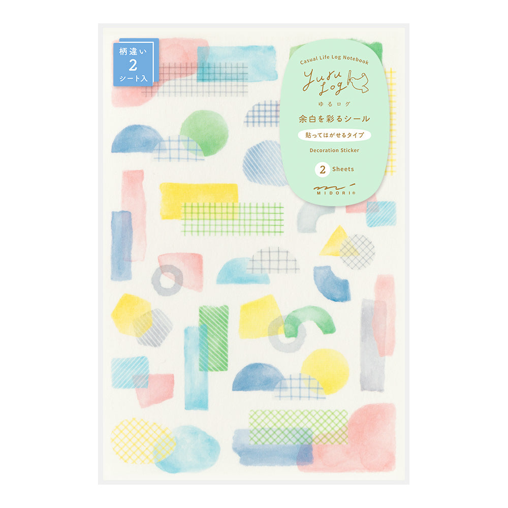Stickers Yuru repositionnables Collage
