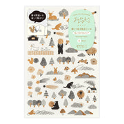 Stickers Yuru Forêt Camouflage 1 pc