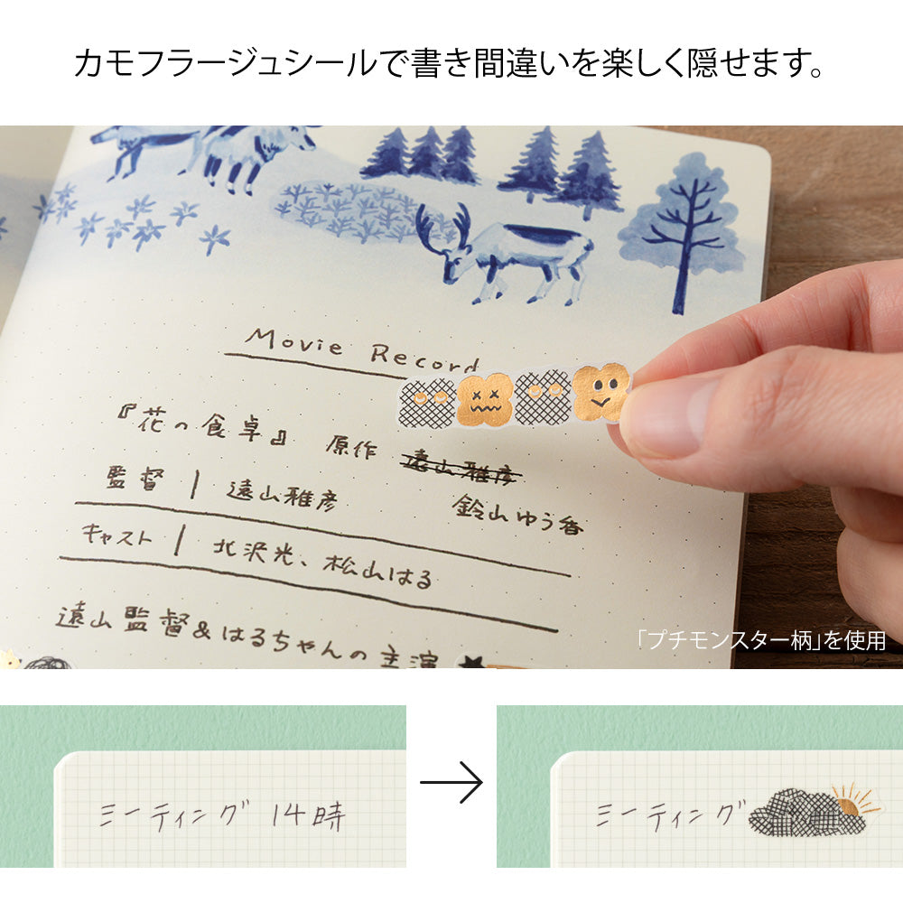 Stickers Yuru Forêt Camouflage 1 pc