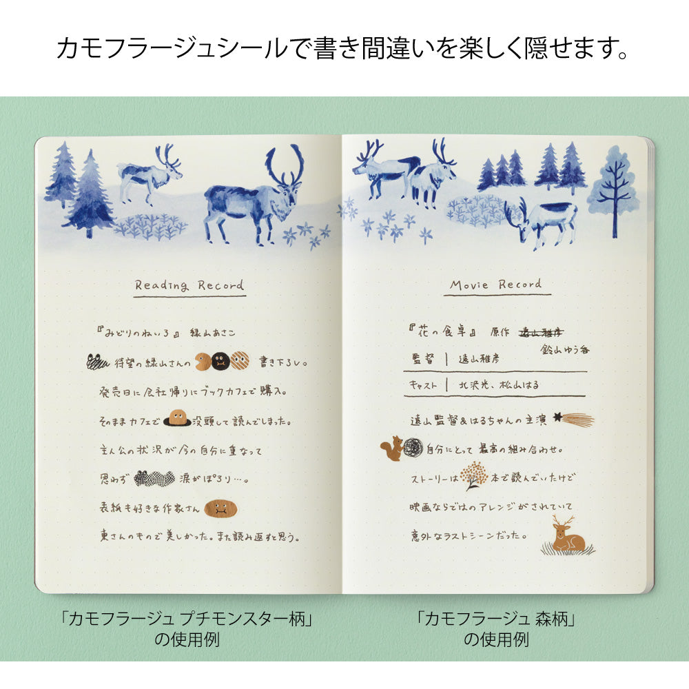 Stickers Yuru Forêt Camouflage 1 pc