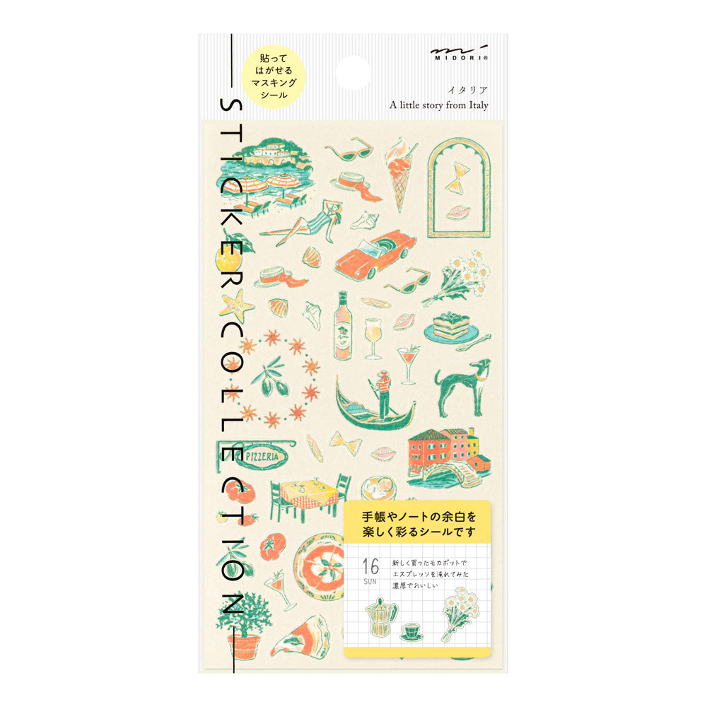 Stickers repositionnables Italie
