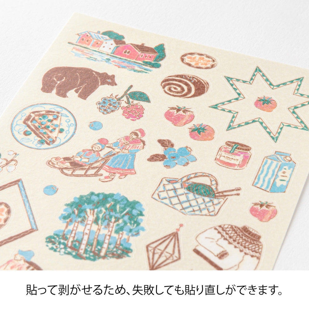 Stickers repositionnables Finlandais