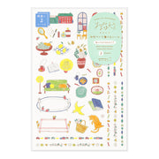 Stickers Yuru Log - Washi- Moments du quotidien