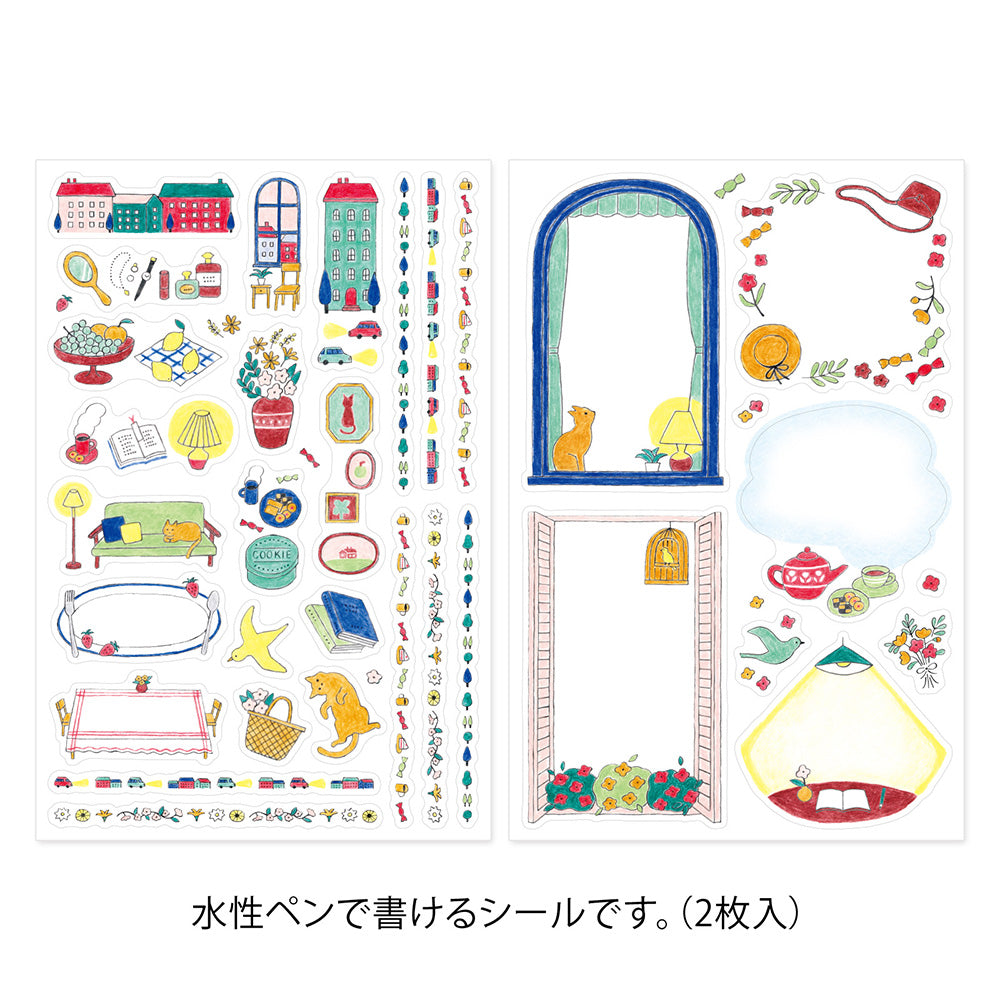 Stickers Yuru Log - Washi- Moments du quotidien