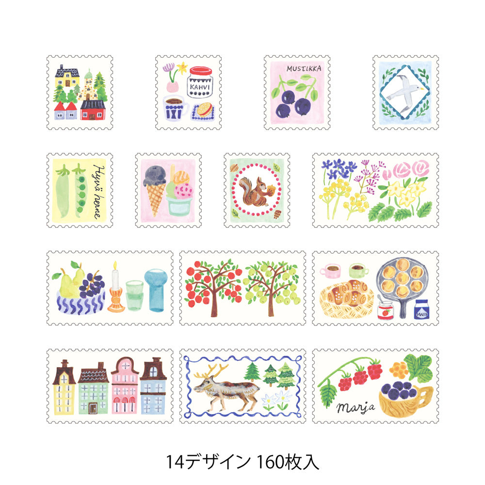 Roll Sticker Yuru Log - Timbres