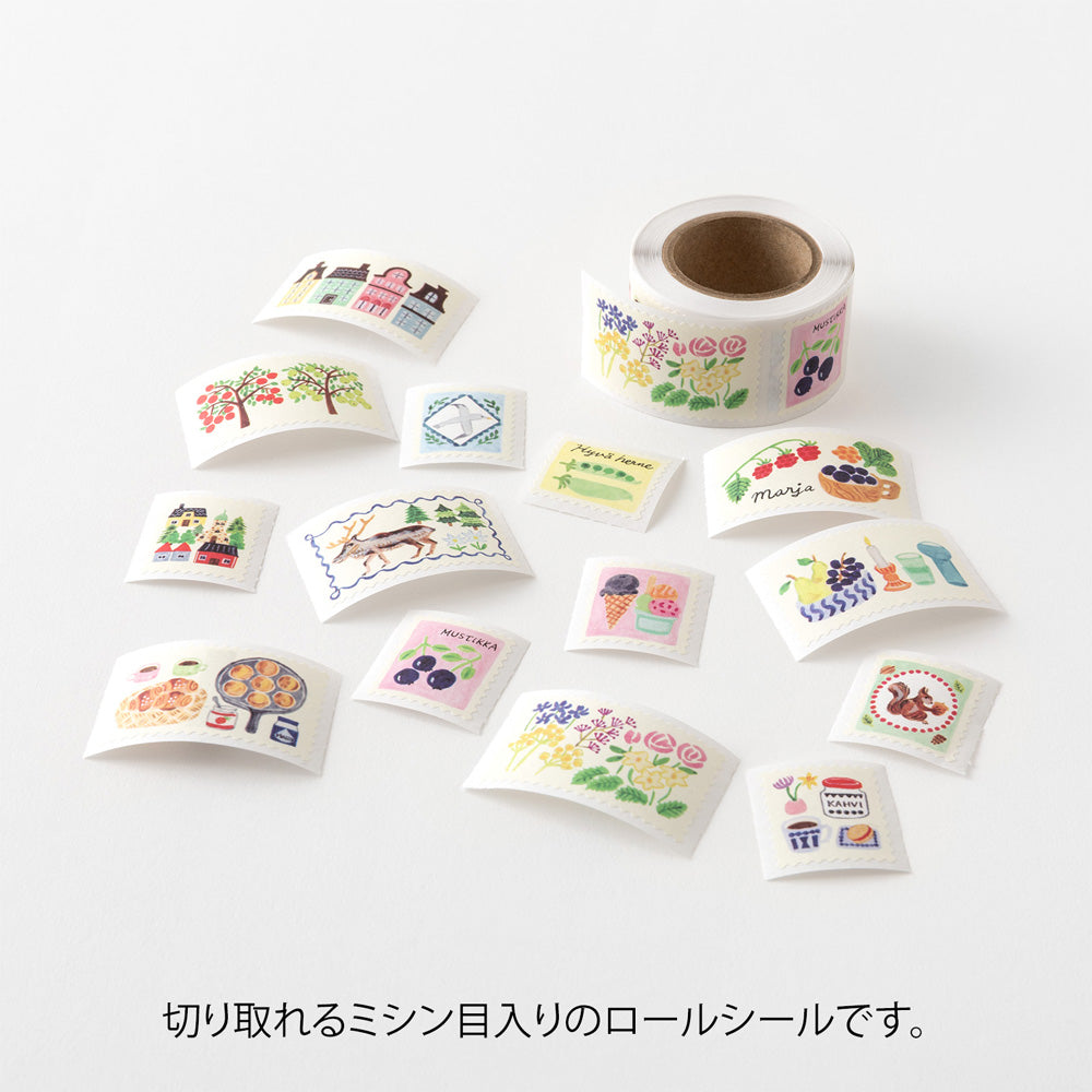 Roll Sticker Yuru Log - Timbres