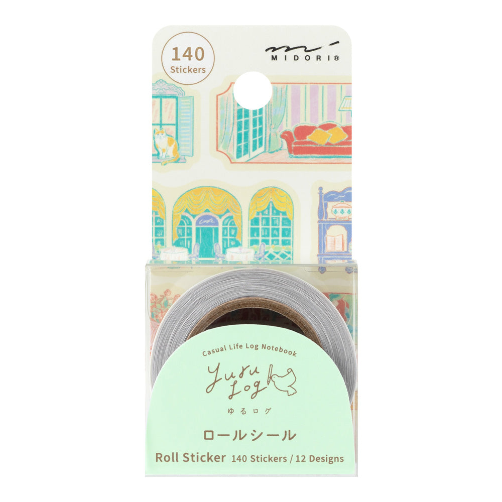 Roll Sticker Yuru Log - Fenêtre avec vue